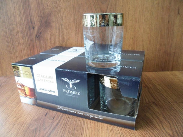 TAV34-405 Набор стаканов д.виски 6 шт.  Нежность 