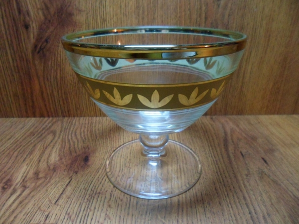 EAV329-2542/S/Z/1 Ваза на ножке 1 шт с уз.  Имидж 