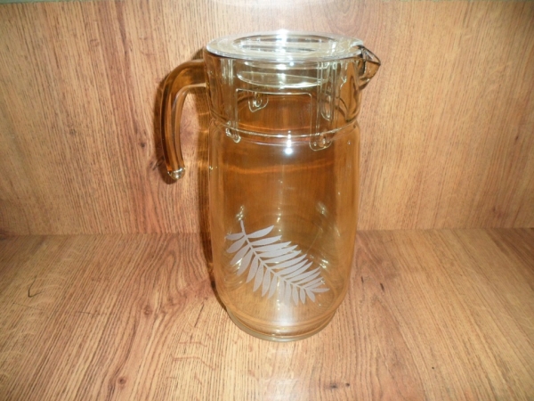 EC223-3324/S Кувшин 1 шт. с узором  Папоротник  ян