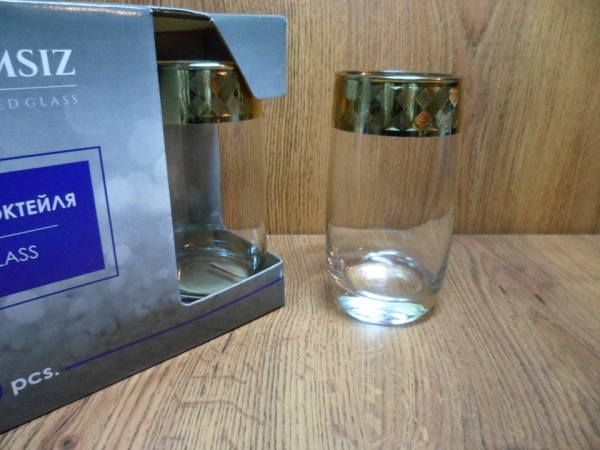 TAV324-809 Набор стаканов 6 шт. "Витраж"